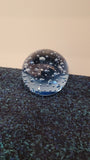 Paperweight - Jaffe Rose controlled bubble paperweight.