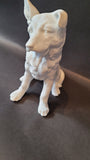 Kaiser bisque porcelain sculpture - dog - sitting