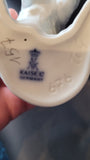 Kaiser bisque porcelain sculpture - dog - sitting