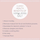 Himalayan rock salt lamp