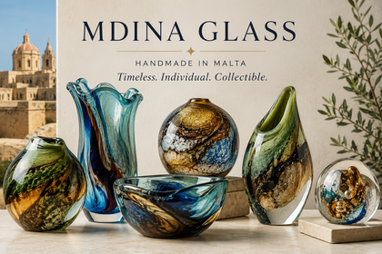 Vintage Mdina Glass