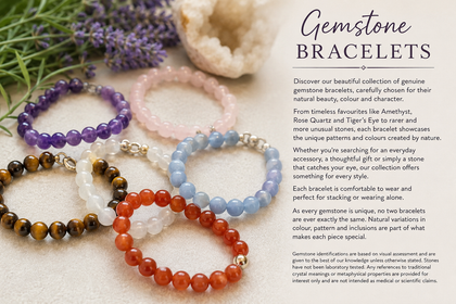Gemstone bracelets