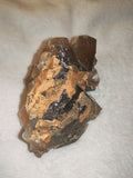 Large Honey Calcite Crystal Cluster 660g Raw Golden Calcite Specimen