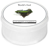 World’s End Classic Candle MiniLight Votive Candle – Woody Musk Scented 10-12hr