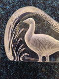 Paperweights -Wedgewood glass paperweights- Goose, Eagle head.  1of each. £12 each