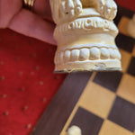 Reynard the fox Berkeley chess set- cream & Black