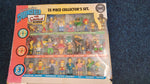 Simpsons 25 piece collector sets- 1-3. Figurines in very good condition. Box very damaged.