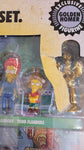 Simpsons 25 piece collector sets- 1-3. Figurines in very good condition. Box very damaged.