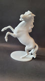 Kaiser bisque porcelain sculpture - rearing stallion