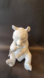 Kaiser bisque porcelain sculpture- Bear with fish