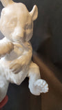 Kaiser bisque porcelain sculpture- Bear with fish