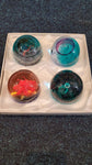 Paperweight -Caithness 4 planet set  (1996)