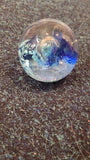 Caithness Mooncrystal Paperweight - Blue & green