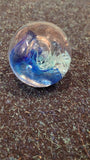 Caithness Mooncrystal Paperweight - Blue & green