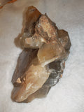Large Honey Calcite Crystal Cluster 660g Raw Golden Calcite Specimen