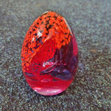 Caithness Ultra Hot Art Glass Paperweight Signed Numbered Pink Red 695g