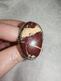 🤎 Brecciated Jasper Style Adjustable Ring 🤎 - Ring #17