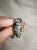 Kambaba Jasper Adjustable Ring 🌿 - Ring #33