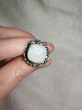 Moonstone Style Adjustable Ring 🌙- Ring #34