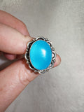 💙✨ Blue Chalcedony Style Adjustable Ring ✨💙 - Ring #54