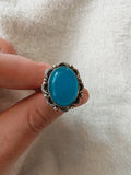💙✨ Blue Chalcedony Style Adjustable Ring ✨💙 - Ring #54
