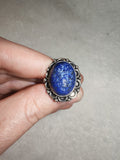 Lapis Lazuli Style Adjustable Ring 💙✨ - Ring #58