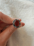 Carnelian Adjustable Ring ❤️🔥 - Ring #60