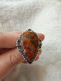 Hungarian Agate Ring 🍂✨ - Ring #71 - Size:
