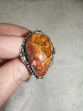 Hungarian Agate Ring 🍂✨ - Ring #71 - Size:
