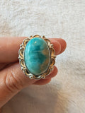 Larimar Style Ring 🌊✨ - Ring #73 - Size: