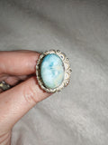 Larimar Style Ring 🌊✨ - Ring #73 - Size: