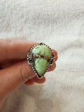 💚🍋 Lemon Chrysoprase Ring 🍋💚 - Ring #77 - Size:24.5/U