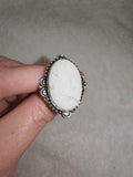 Howlite Ring 🤍✨ - Ring #79 - Size: 20/S