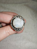 Rainbow Moonstone 🌙✨- Ring #84 - Size: 18.5/Q