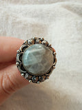 Rainbow Moonstone 🌙✨- Ring #84 - Size: 18.5/Q
