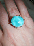 Larimar Style Ring 🍓✨ - Ring #94 - Size: 11.5/L