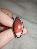 Red Jasper Style Ring ❤️✨ - Ring #95 - Size: 11/L