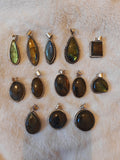 Labradorite 925 Silver Pendant - only one of each available