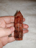 Fire Quartz/ Hematoid Quartz Tower - Tower # 44 - 60g