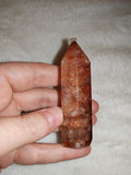 Fire Quartz/ Hematoid Quartz Tower - Tower # 44 - 60g