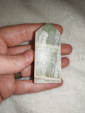 Pistachio Calcite Tower - Tower #44 - 75g