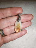 Citrine Point Pendant