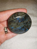🌌✨ Labradorite Palm Stone - 85g