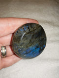 🌌✨ Labradorite Palm Stone - 85g