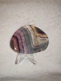 🌈✨ Rainbow Fluorite Polished Slice - 110g