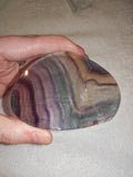 🌈✨ Rainbow Fluorite Polished Slice - 110g