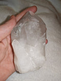 ✨🌈 Quartz Point with Natural Sidecar Crystal 🌈✨ 540g