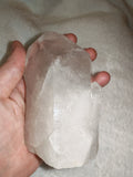 ✨🌈 Quartz Point with Natural Sidecar Crystal 🌈✨ 540g