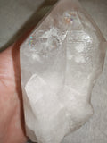 ✨🌈 Quartz Point with Natural Sidecar Crystal 🌈✨ 540g