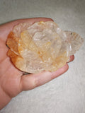 🌹✨ Golden Healer Quartz Rose Carving ✨🌹